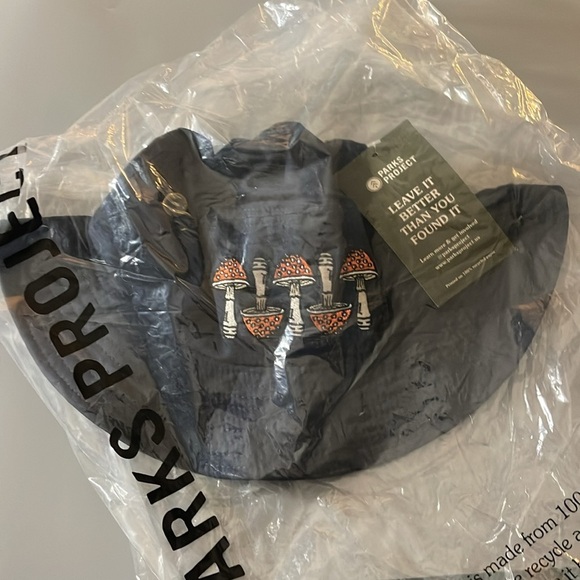 Parks Project Shroom Caps River Hat, Navy, One Size, NWT - Picture 6 of 9